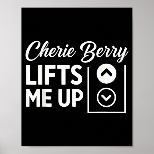 Cherie Berry Lifts Me Up  ポスター (正面)