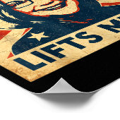 Cherie Berry Lifts Me Up Propaganda Ster Nc Funny ポスター (角)