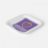 Cherimoya Fruitユニーク Graphicカスタマイズ可能 ペーパープレート (傾斜あり)