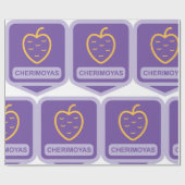 Cherimoya Fruitユニーク Graphicカスタマイズ可能 ラッピングペーパー (フラット)