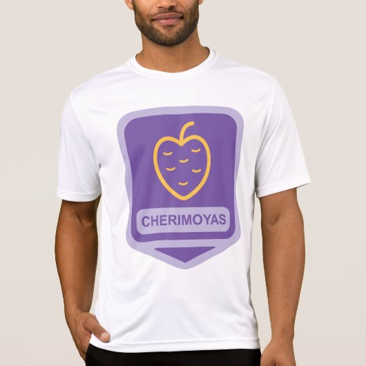 Cherimoya Fruitユニーク Graphicカスタマイズ可能 Tシャツ (正面)