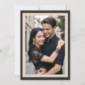 Cherish Botanical Boho Ethnic Inspiration Photo 招待状 (裏面)