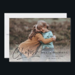 Cherish Every Momentスクリプト写真メリークリスマス カード<br><div class="desc">私たちの"Cherish every moments"フルブリードフォトクリスマスカードを使用して、あなたの友人や家族にメリークリスマスを望む。追加の写真とより長い個人的なメッセージと調整バックマーは、この2つの写真の休日のクリスマスカードを作る。フロントに1つの写真を持つもしのフォトカーシンプルドを好むバックア独身のーのアイテムの一部または全部を削除できる。「このテンプレートをパーソナライズ」セクションクリックに移動してクリック、下に「更にカスタマイズパーソナライズ」を行う。ここで背景色とフォントを変更できる。</div>