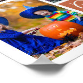 Cherish Every Moment Terracotta 5フォトコラージュ ポスター (角)