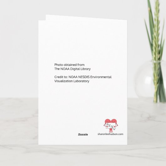 Cherish Our Earth:  Blank カード (裏面)