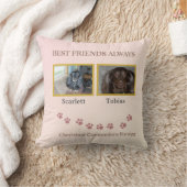 Cherished Companions Pawprint クッション (ブランケット)