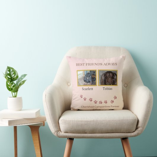 Cherished Companions Pawprint クッション (椅子)