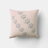 Cherished Companions Pawprint クッション (裏面)