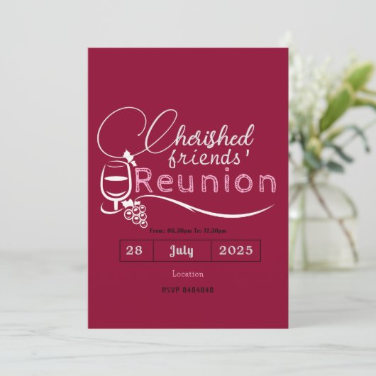 cherished Friends' Reunion Invitations  招待状 (スタンド正面)