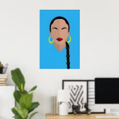 Cherishing The Day Inspired Original Icon Design ポスター (ホームオフィス)