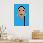Cherishing The Day Inspired Original Icon Design ポスター (キッチン)