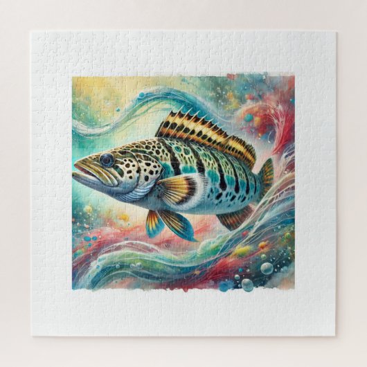 Cherna Portrait 260824AREF110 - Watercolor ジグソーパズル (縦)