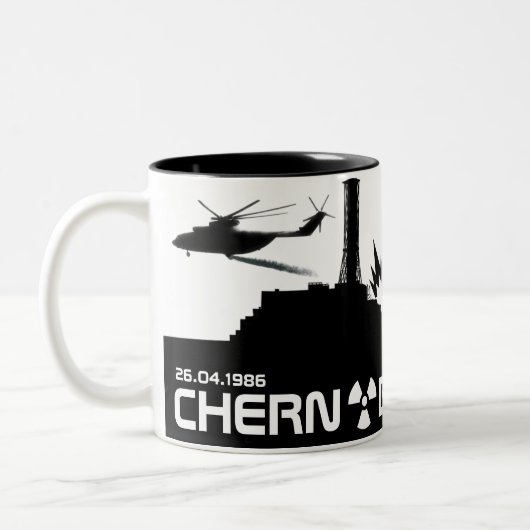 Chernobyl Mug / Tasse ツートーンマグカップ (左)
