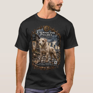 Chernocanis Pallidus CC-05 適応性イヌ科動物 Tシャツ