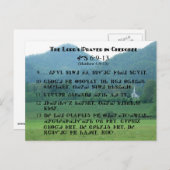 Cherokeeポストカードの主の祈りの言葉 ポストカード (正面/裏面)