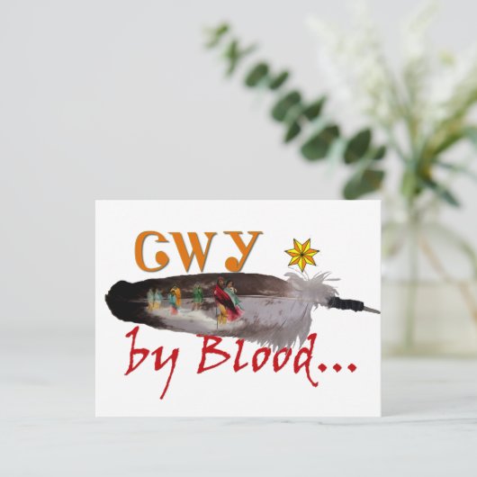 Cherokee by Blood ポストカード (スタンド正面)