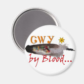 Cherokee by Blood マグネット (正面/裏面)