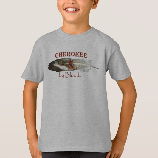Cherokee by Blood Tシャツ (正面)