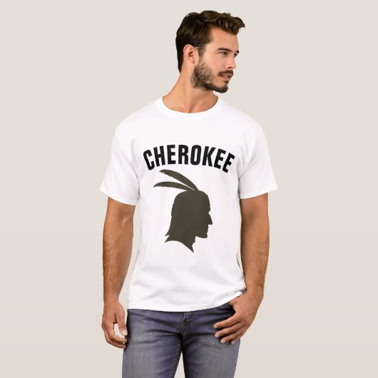 CHEROKEE INDIAN ROOTS T-Shirts Tシャツ (正面フル)