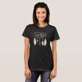 Cherokee Pride Native American Indian Cherokee Tri Tシャツ (正面フル)