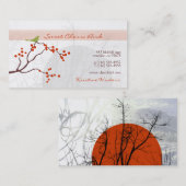 Cherri Bird [オレンジ]名刺 名刺 (正面/裏面)