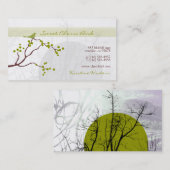 Cherri Bird [green]名刺 名刺 (正面/裏面)