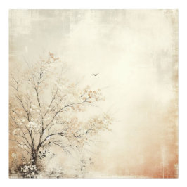 Cherrie Tree Old Photo Graphic Design フォトプリント