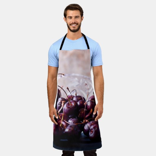 Cherries  エプロン (着用した状態)