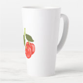 Cherries カフェラテマグ (右アングル)