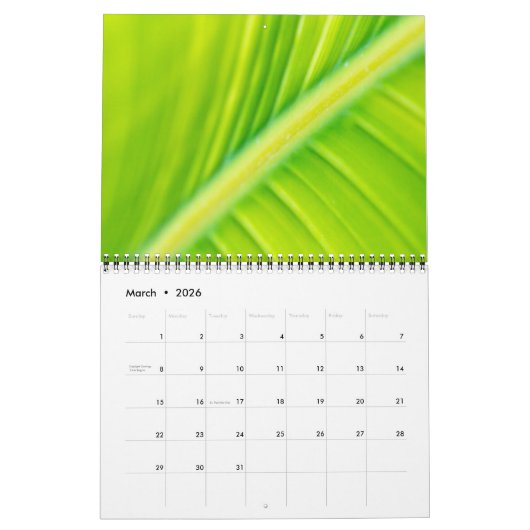 Cherries カレンダー (3月 2026)