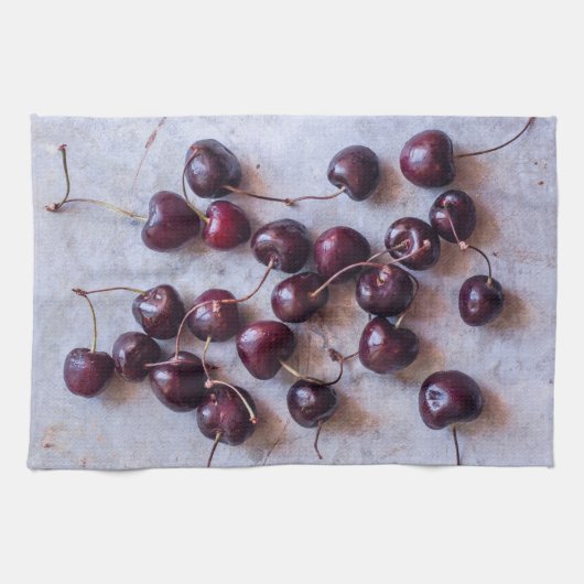 Cherries キッチンタオル (横)