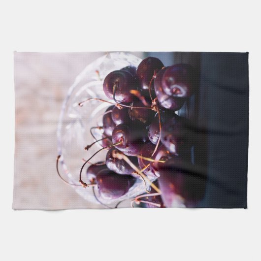 Cherries キッチンタオル (横)