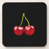 cherries コースター (正面)