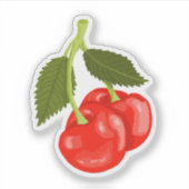 Cherries シール (正面)