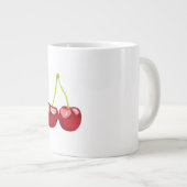 Cherries ジャンボコーヒーマグカップ (正面右)