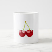 Cherries ジャンボコーヒーマグカップ (正面)