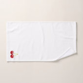 cherries バスタオルセット (ハンドタオル)