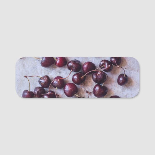 Cherries 名札 (正面)