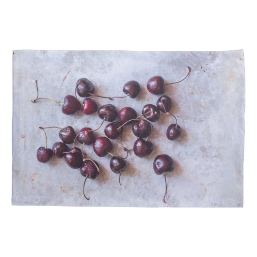 Cherries 枕カバー (裏面)