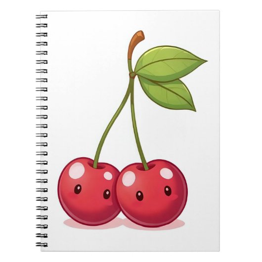 Cherries notebook  ノートブック (正面)