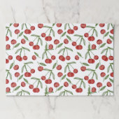 Cherries Paper Placemats ペーパーパッド (正面)