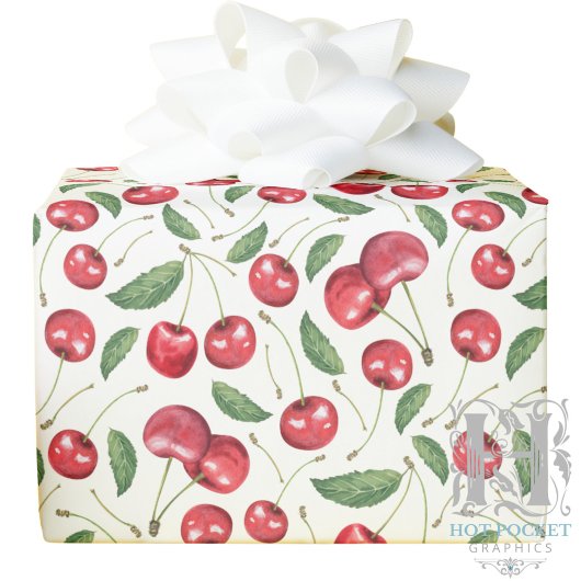 Cherries Wrapping Paper ラッピングペーパー