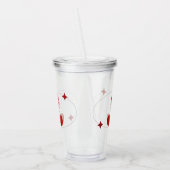 Cherry アクリルタンブラー (左)