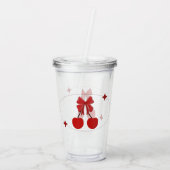 Cherry アクリルタンブラー (裏面)