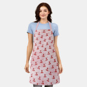 Cherry エプロン (着用した状態)