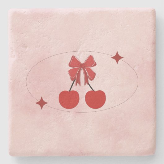 Cherry ストーンコースター (正面)