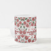 Cherry フロストグラスマグカップ (正面左)