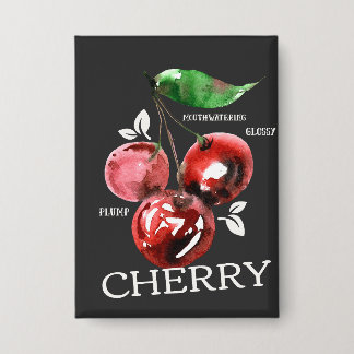 Cherry 缶バッジ