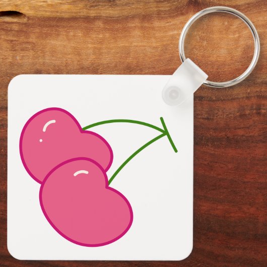 Cherry Berry キーホルダー (裏面)