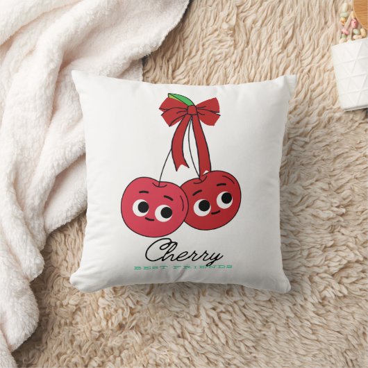 CHERRY BEST FRIEND クッション (ブランケット)